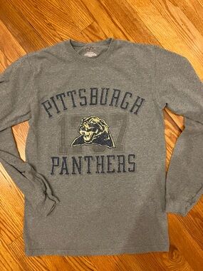 Pittsburgh Panthers Gray Long Sleeve Tee